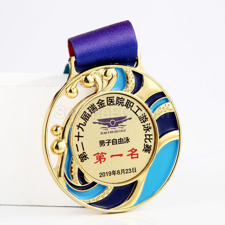 客製化乘風破浪獎牌禮品