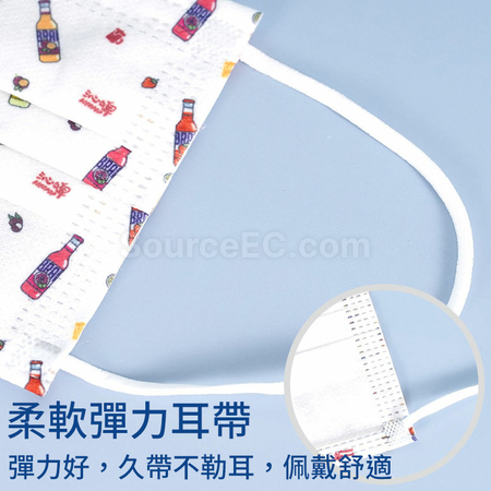 客製化客製化平面口罩 彩印禮品