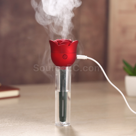 客製化玫瑰USB空氣加濕器禮品