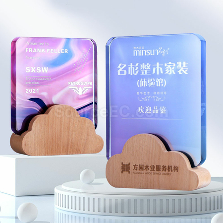 客製化水晶獎座禮品