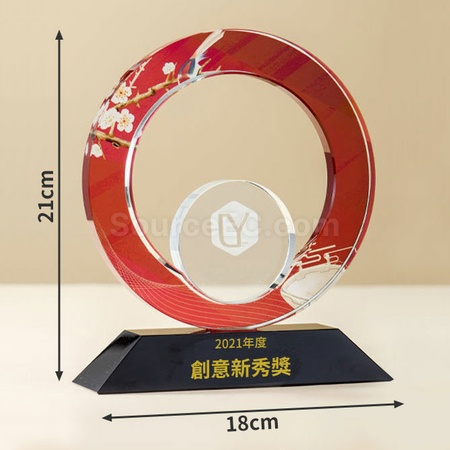客製化水晶獎座禮品