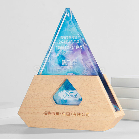 客製化水晶獎座禮品