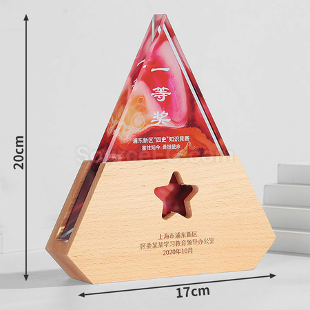 客製化水晶獎座禮品