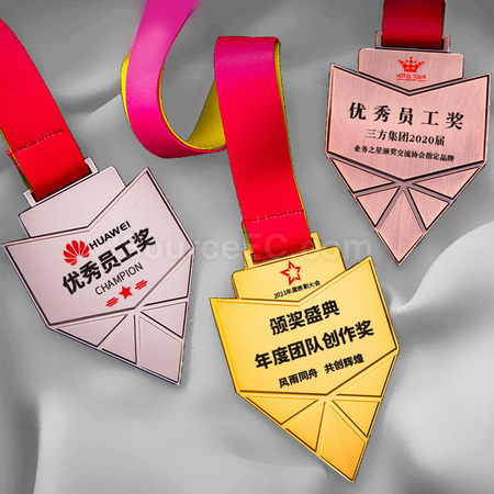 客製化團隊拼接金屬獎牌禮品