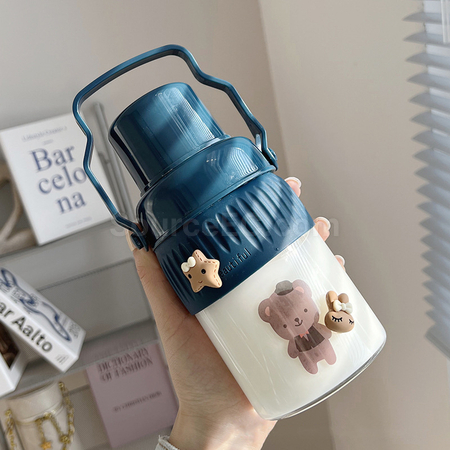 客製化手提玻璃水杯禮品