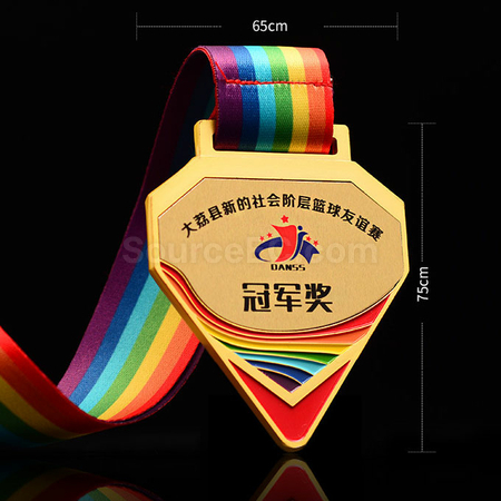 客製化團隊拼接金屬獎牌禮品