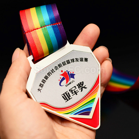 客製化團隊拼接金屬獎牌禮品