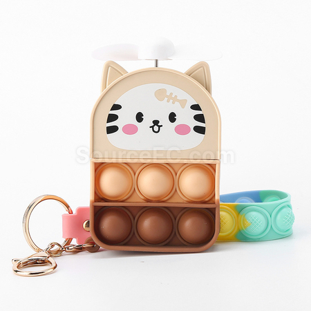 客製化解壓迷你風扇禮品