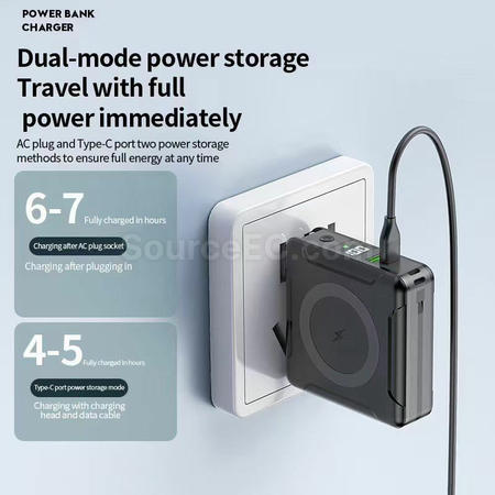 客製化萬能充Pro多功能五合一行動電源禮品
