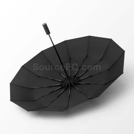 客製化強抗風12骨三摺雨傘禮品