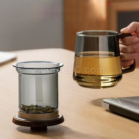 客製化泡茶玻璃杯禮品
