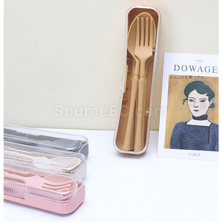 客製化麥稈餐具套裝禮品