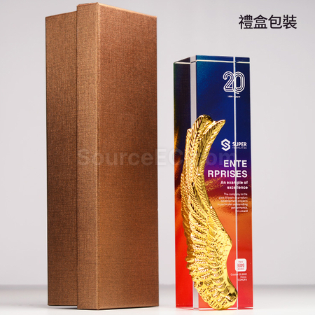 客製化翅膀客製獎座禮品