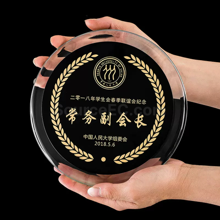 客製化水晶碟禮品