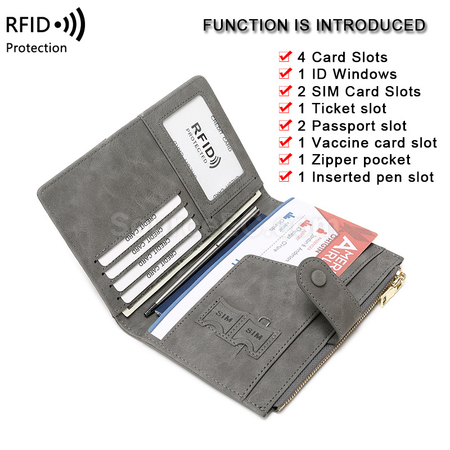 客製化防盜RFID護照包禮品