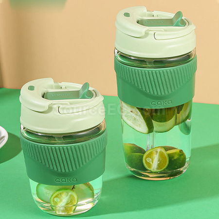 客製化帶蓋玻璃杯禮品
