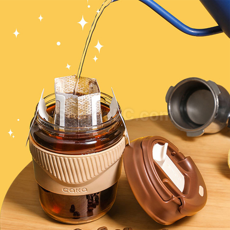 客製化帶蓋玻璃杯禮品