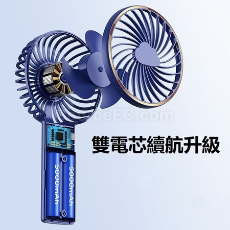 客製化智能數顯便攜風扇禮品