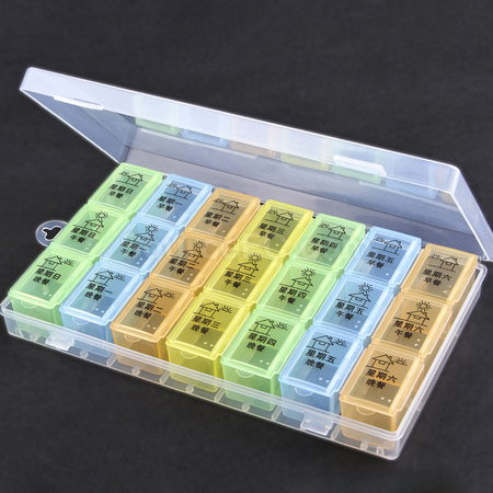 客製化28格/21格藥盒禮品