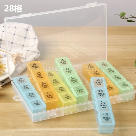 客製化28格/21格藥盒禮品