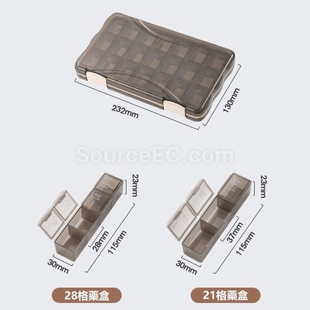 客製化28格/21格藥盒禮品