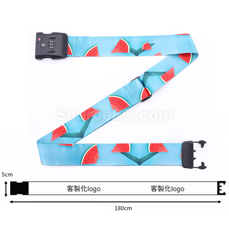 客製化TSA密碼鎖行李帶禮品