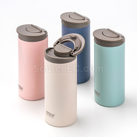客製化便攜翻蓋保溫杯禮品