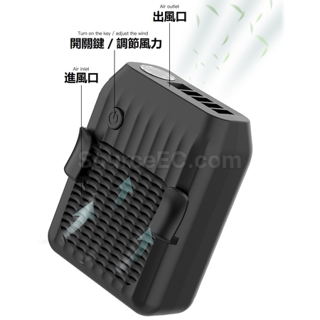 客製化無葉掛腰風扇禮品