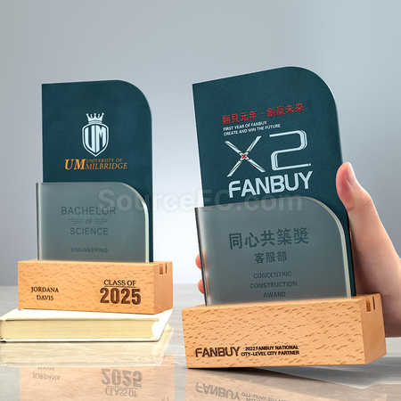 客製化水晶獎座禮品
