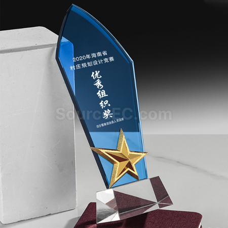 客製化水晶獎座禮品
