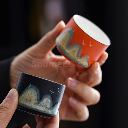 客製化陶瓷茶杯套裝禮品