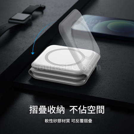 客製化三合一磁吸無線充電器禮品