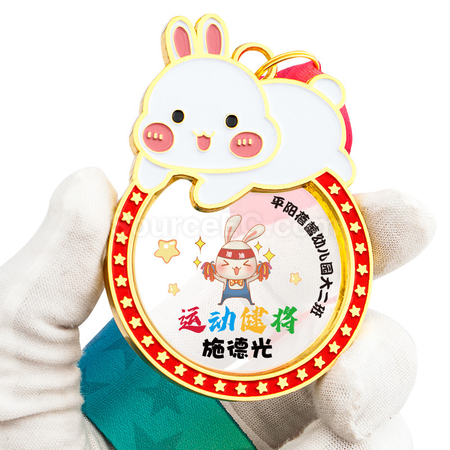 客製化兔子獎牌禮品