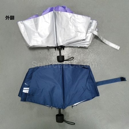 客製化四摺外翻雨傘禮品
