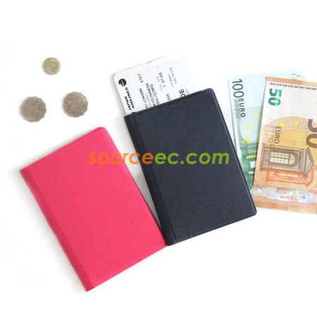 客製化FENICE 可放鈔票式護照套 S size禮品