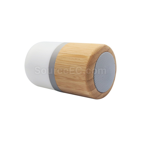客製化LED竹木紋藍牙音箱禮品