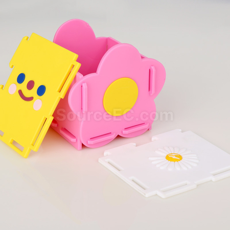 客製化DIY軟膠收納筆筒禮品