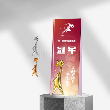 客製化水晶獎座禮品