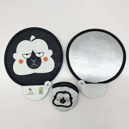 客製化客製彩印反光板折疊扇禮品