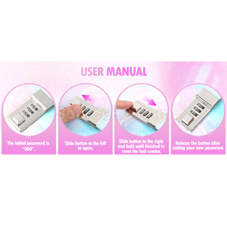 客製化PU 密碼鎖筆記本禮品