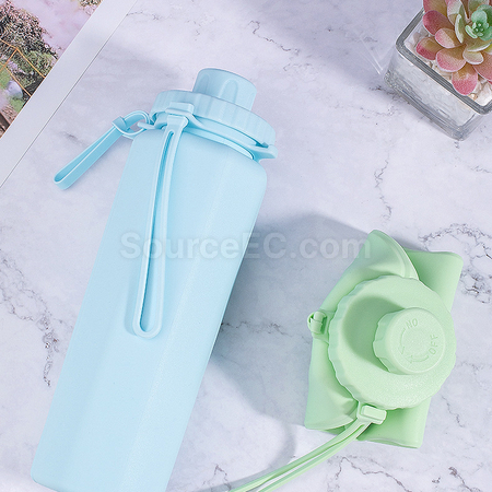 客製化矽膠折疊運動水樽禮品