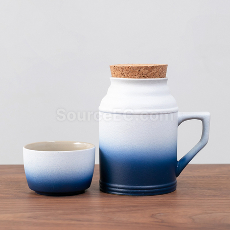 客製化大容量陶瓷保溫壺禮品