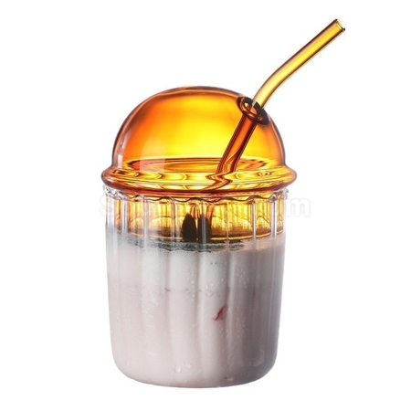 客製化咖啡奶茶玻璃杯禮品