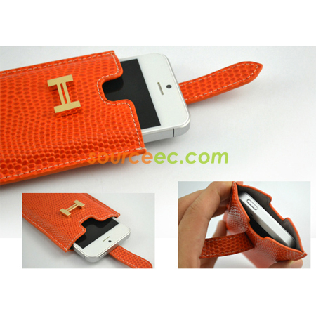 客製化iPhone 5 皮製手機套禮品