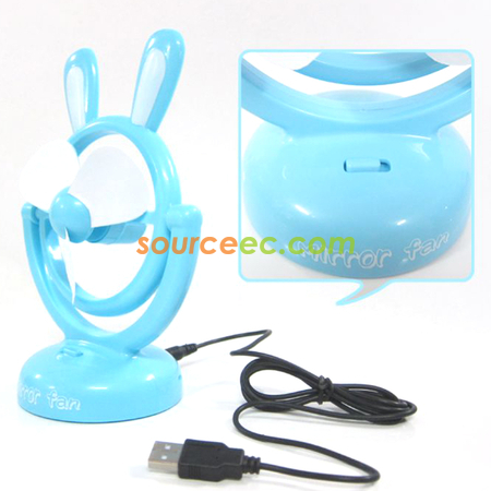 客製化Mini USB 兔仔風扇禮品