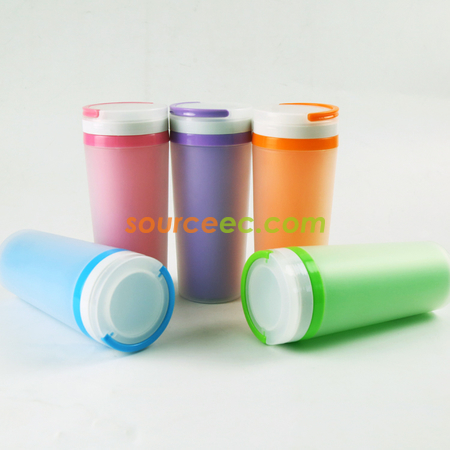 客製化480ML雙層便攜杯禮品