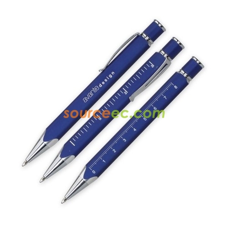 客製化帶尺旋轉行政筆禮品