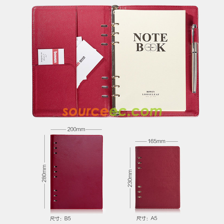 客製化皮製筆記簿禮品