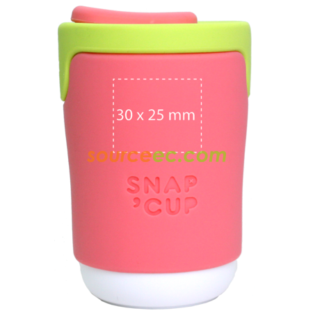 客製化340ML Gattola鈕釦杯禮品