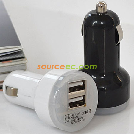 雙USB車載充電器